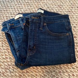 Madewell Skinny Jeans Bundle of 2